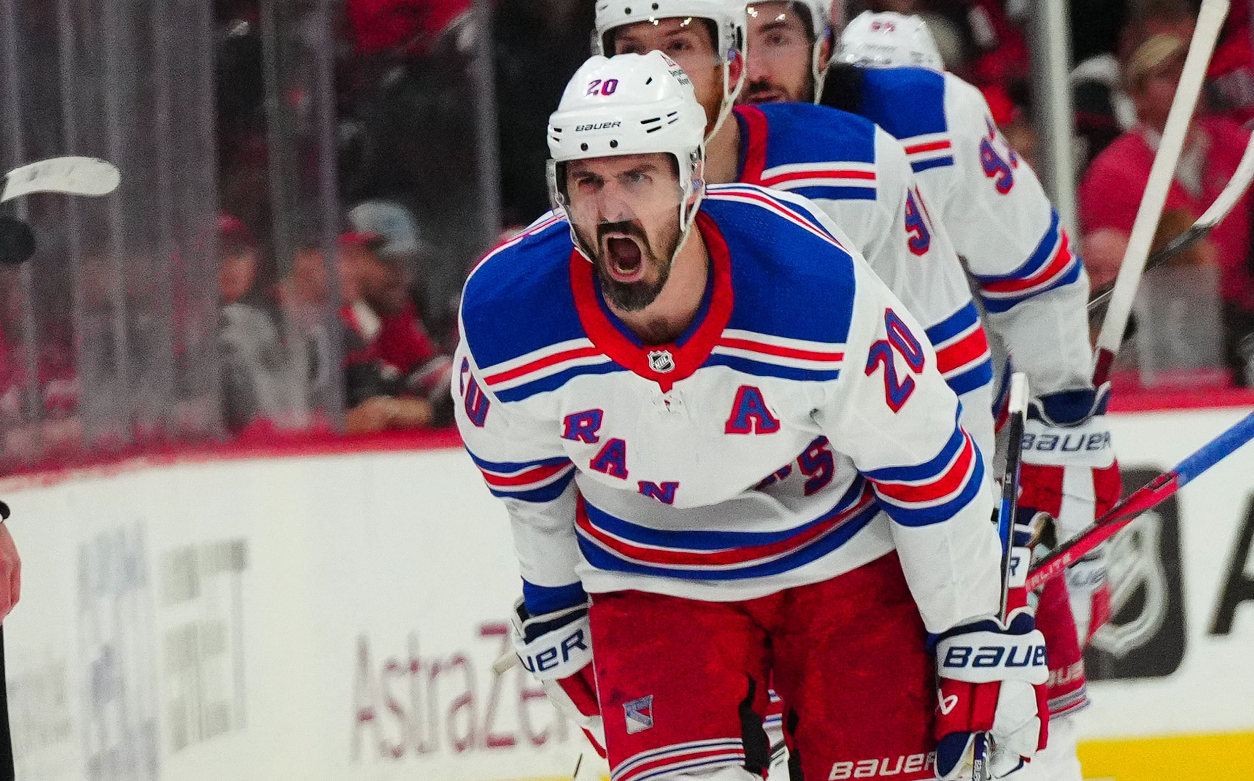 NHL: Stanley Cup Playoffs-New York Rangers at Carolina Hurricanes