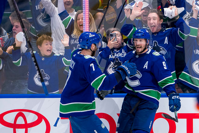 NHL: Stanley Cup Playoffs-Edmonton Oilers at Vancouver Canucks