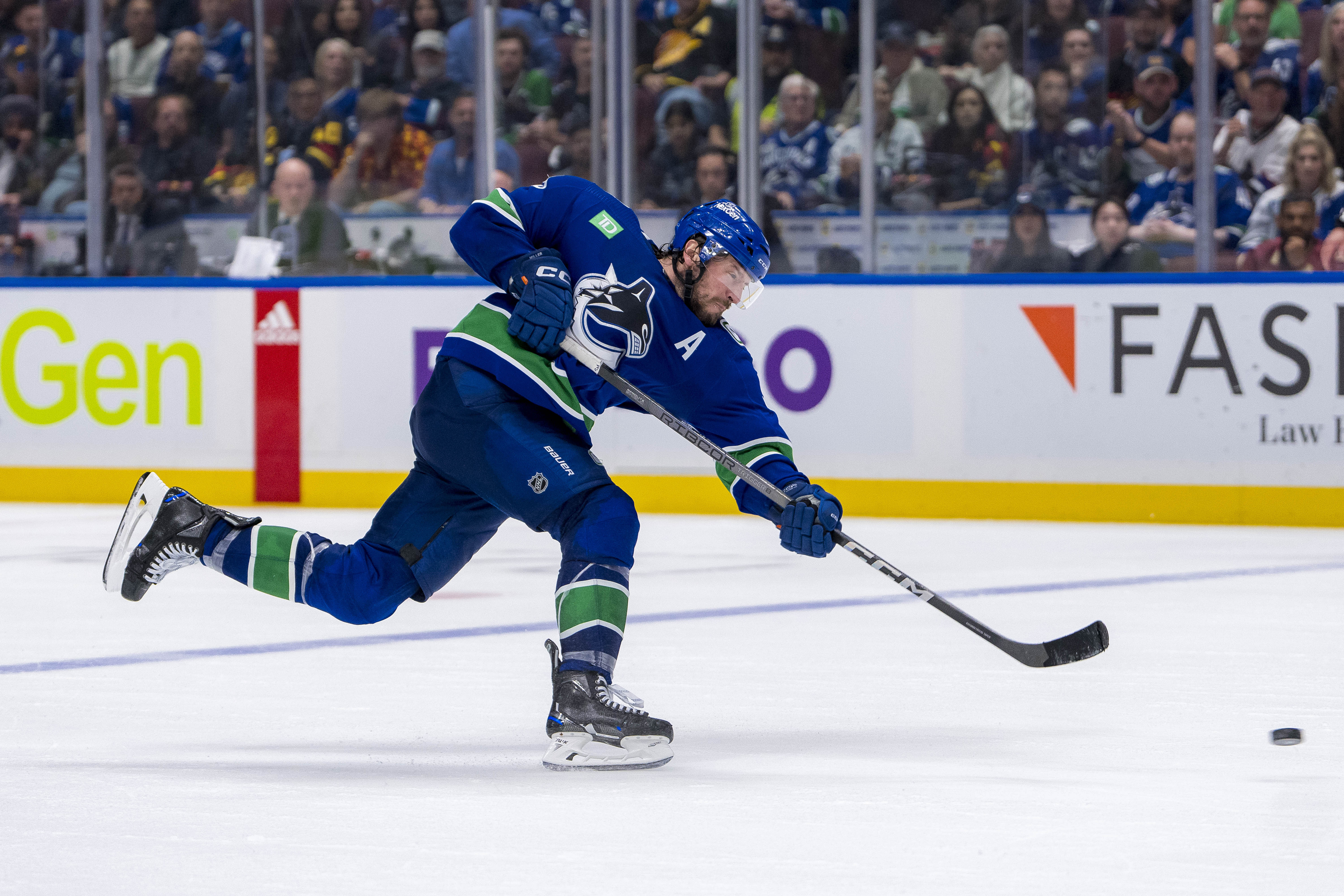 NHL: Stanley Cup Playoffs-Edmonton Oilers at Vancouver Canucks