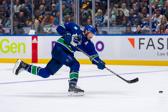 NHL: Stanley Cup Playoffs-Edmonton Oilers at Vancouver Canucks