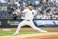 WATCH: Nestor Cortes Jr. gets called off the mound by umpire Laz Diaz for quick pitch