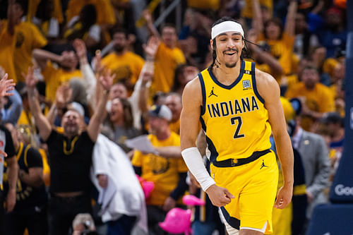 Indiana Pacers guard Andrew Nembhard