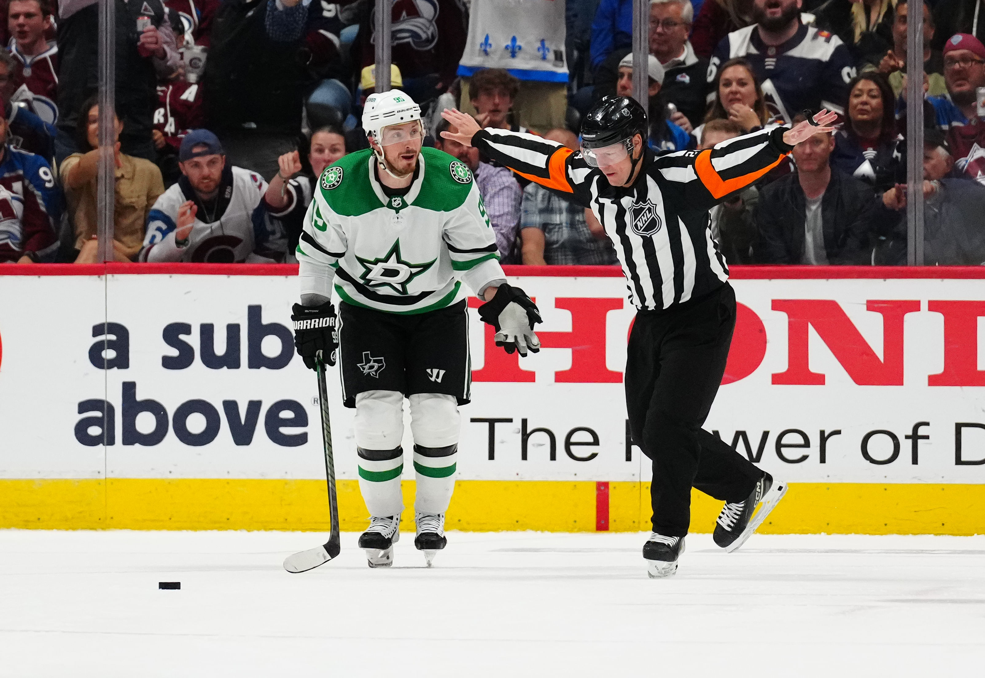 NHL: Stanley Cup Playoffs-Dallas Stars at Colorado Avalanche