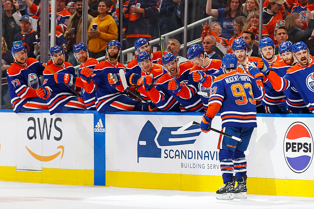 NHL: Stanley Cup Playoffs-Vancouver Canucks at Edmonton Oilers