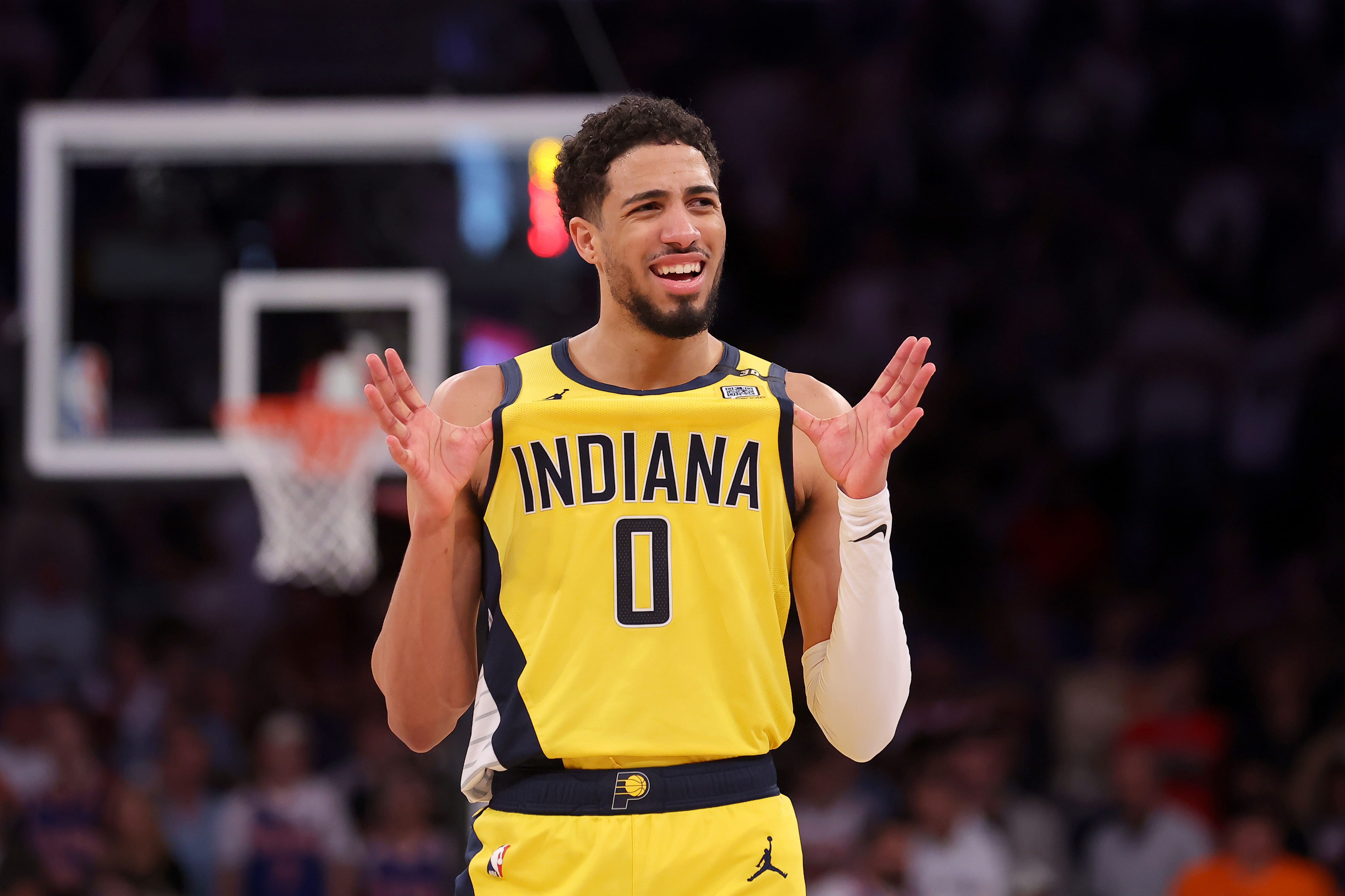 Indiana Pacers star point guard Tyrese Haliburton