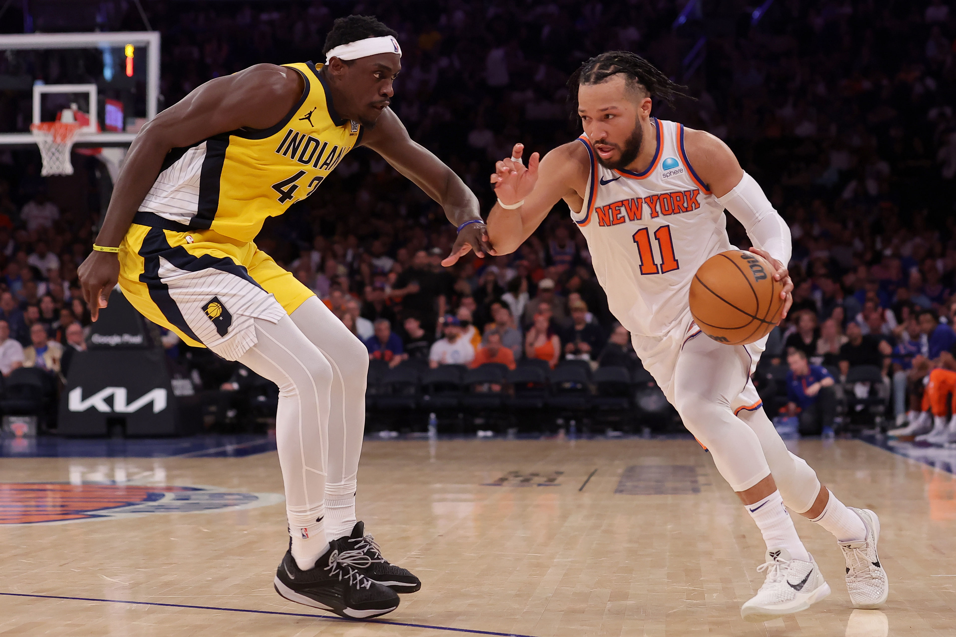 The New York Knicks lost to the Indiana Pacers in Game 7.