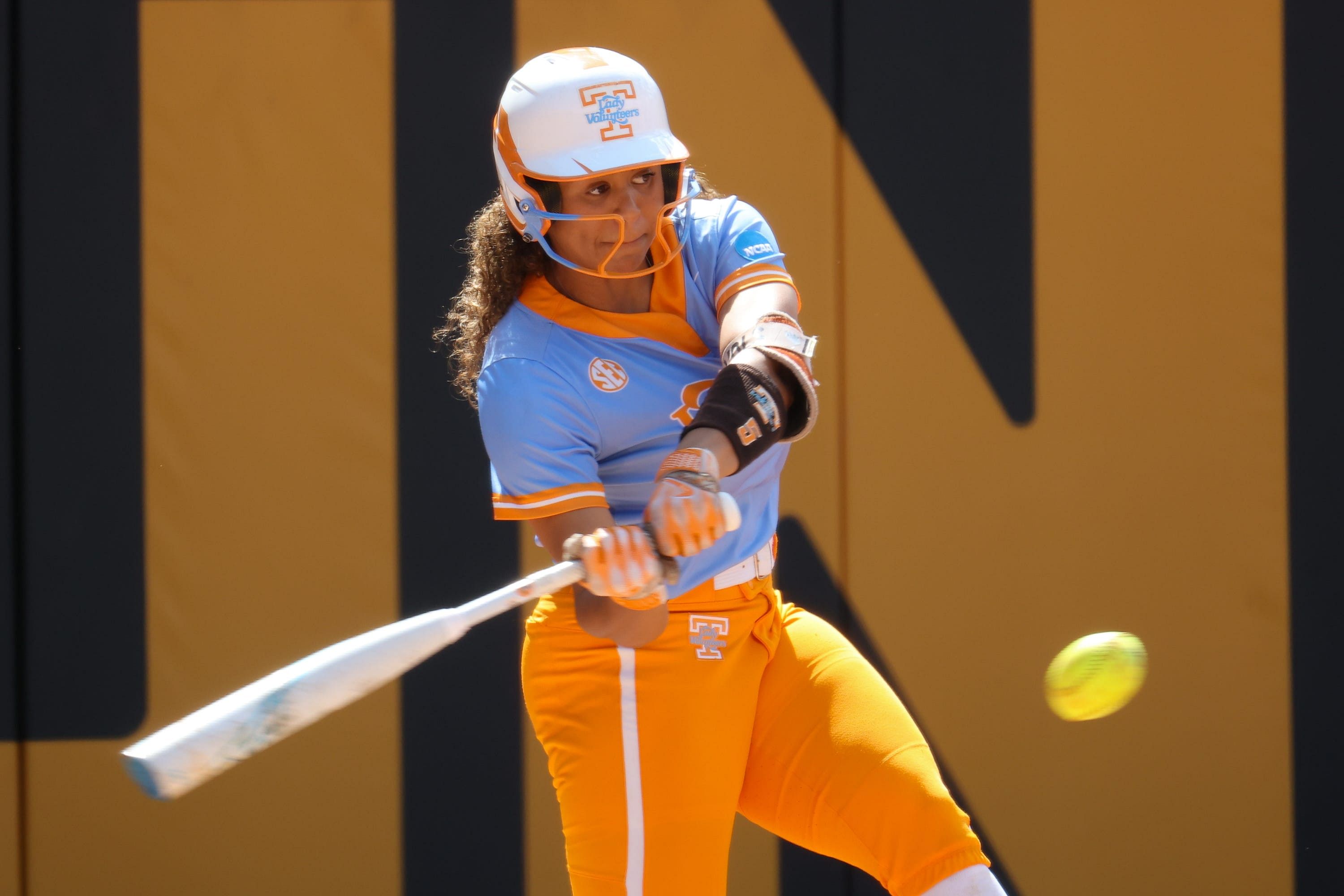 Slugger Rylie West leads Tennessee softball in batting average and is tied for the team home run lead.