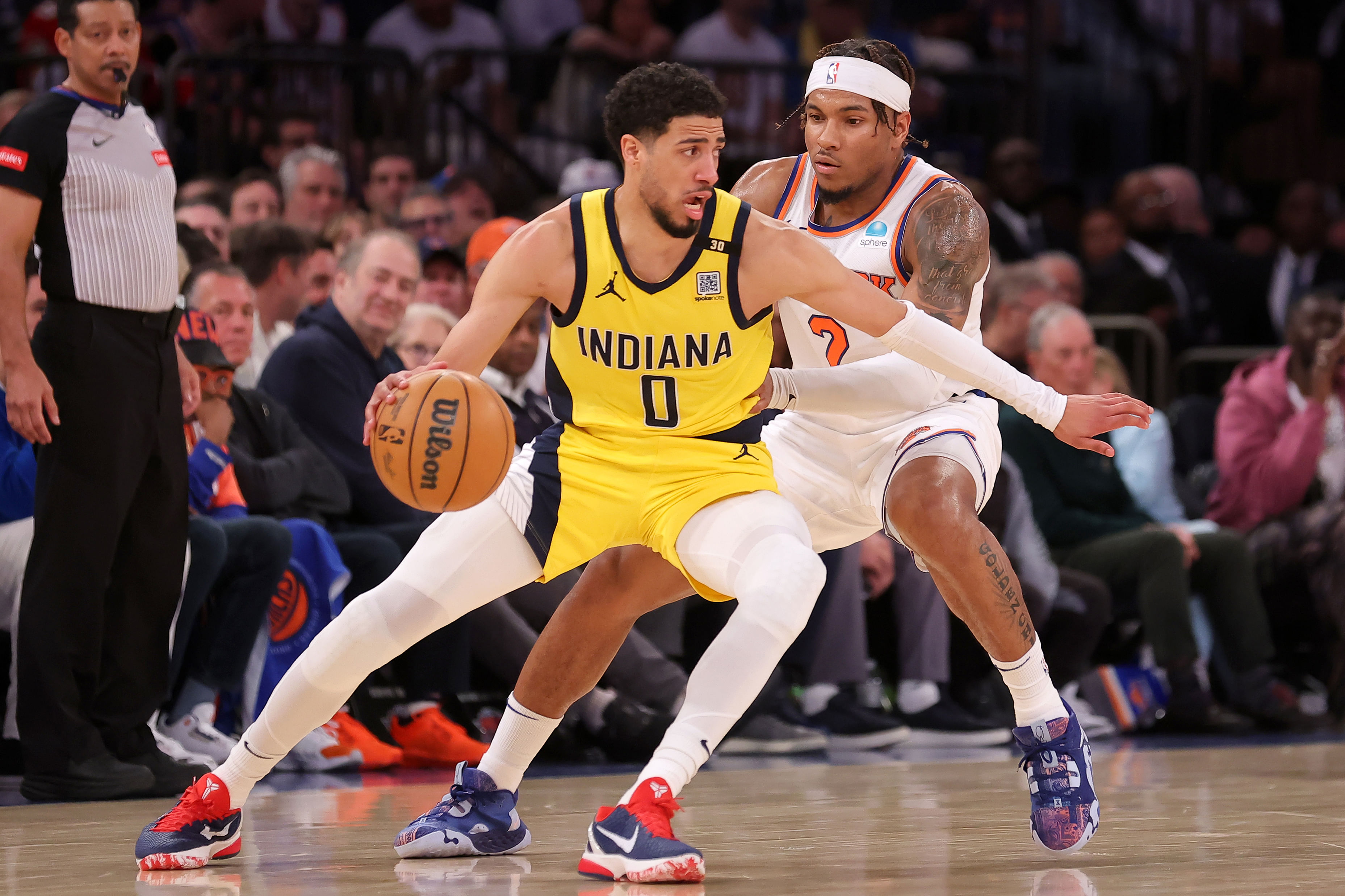 Indiana point guard Tyrese Haliburton played for Iowa State in college.