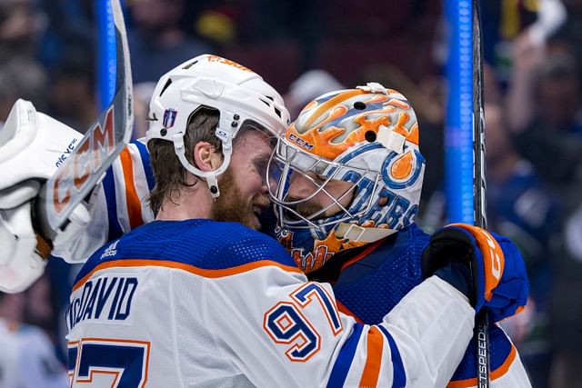 NHL: Stanley Cup Playoffs-Edmonton Oilers at Vancouver Canucks