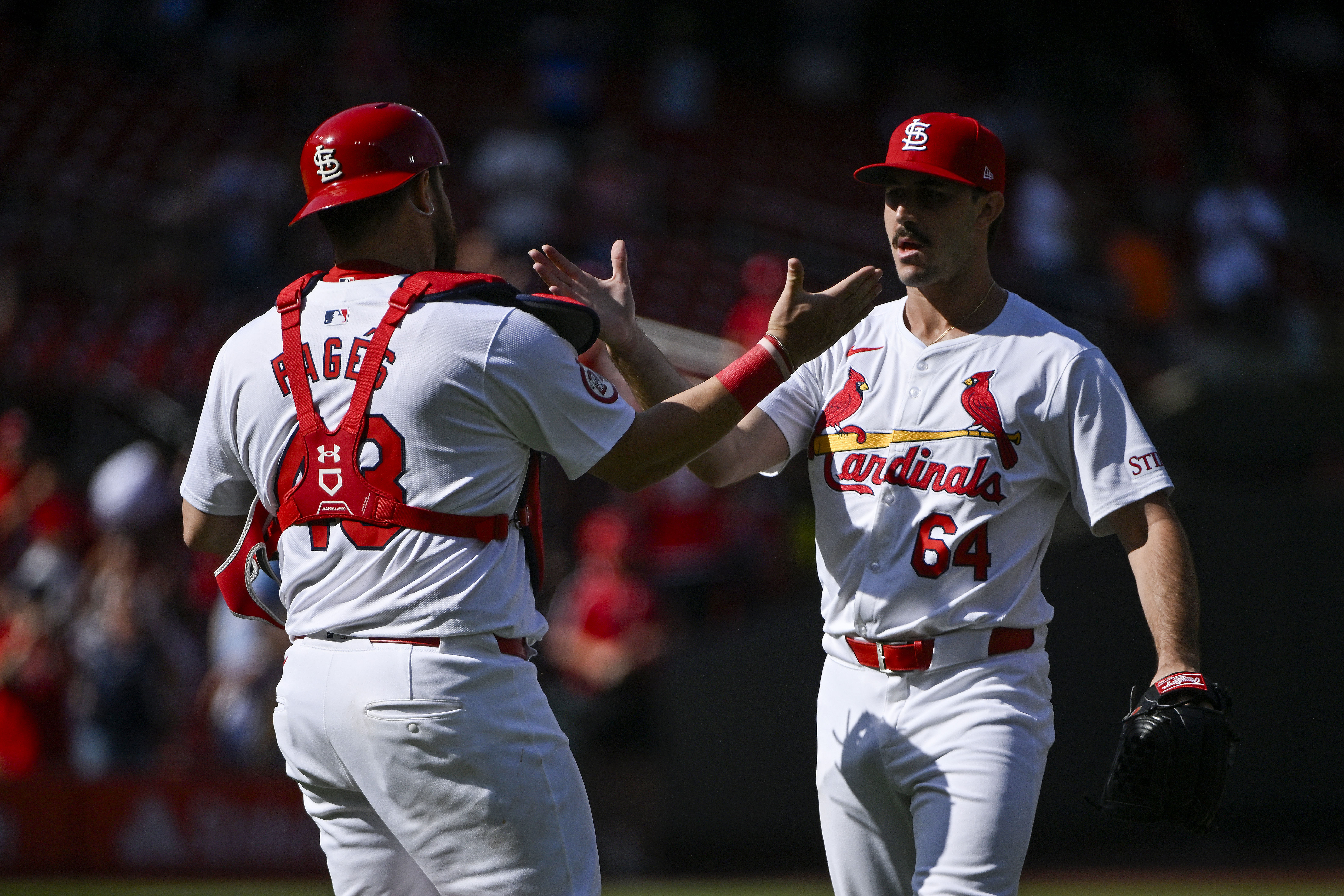 St. Louis Cardinals - Ryan Fernandez and Pedro Pages (Image via USA Today)