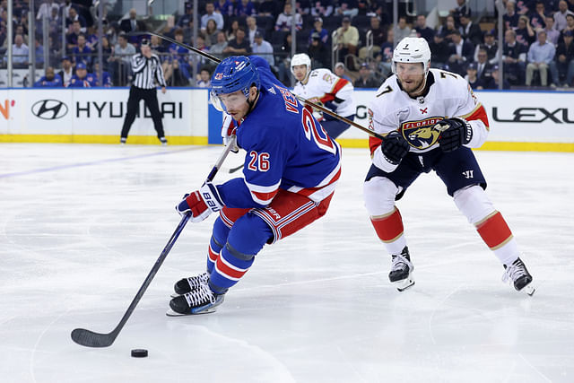 NHL: Stanley Cup Playoffs-Florida Panthers at New York Rangers