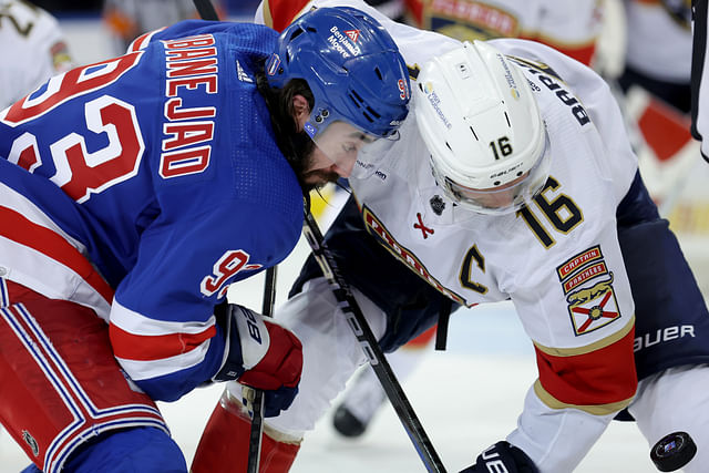 NHL: Stanley Cup Playoffs-Florida Panthers at New York Rangers