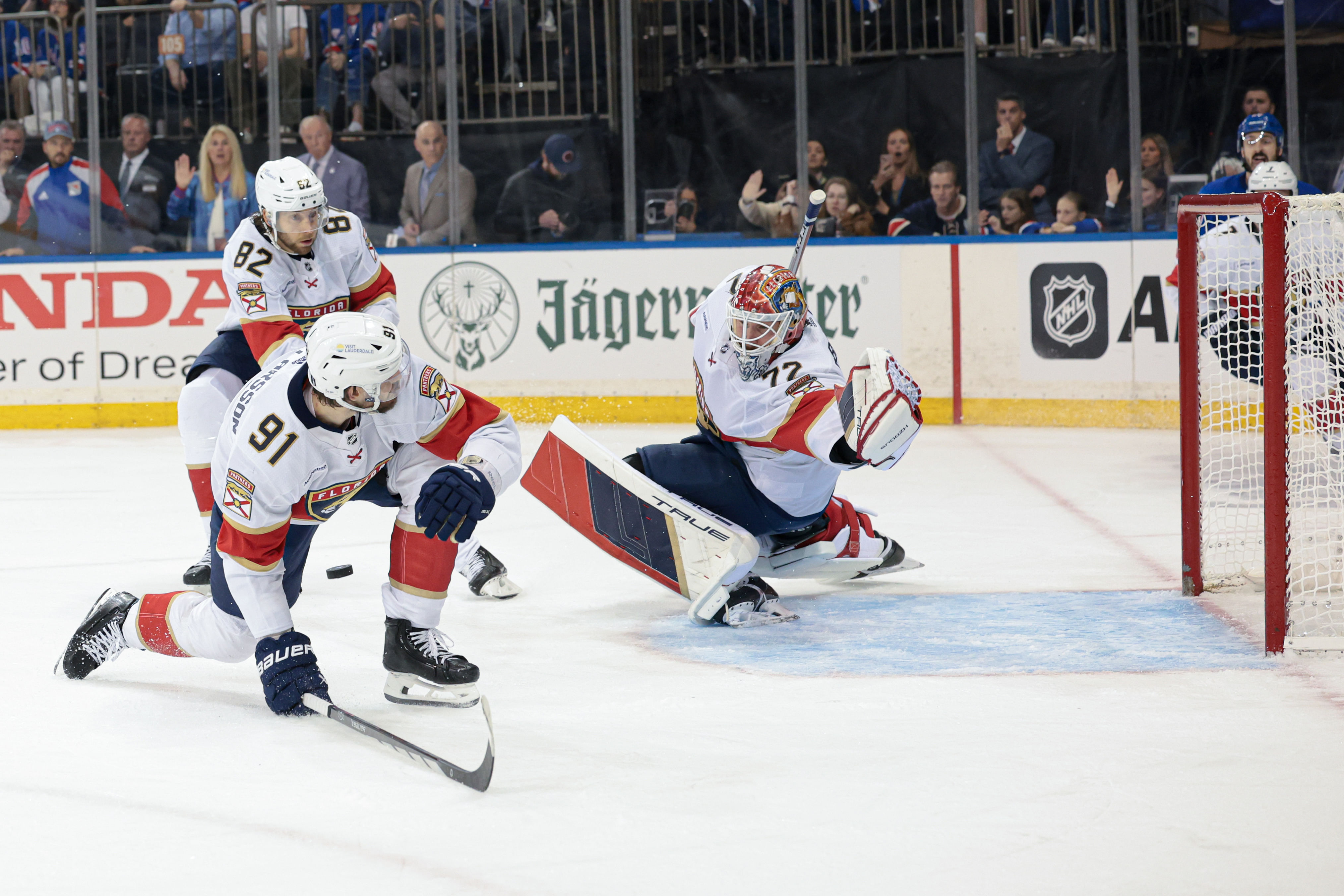 NHL: Stanley Cup Playoffs-Florida Panthers at New York Rangers