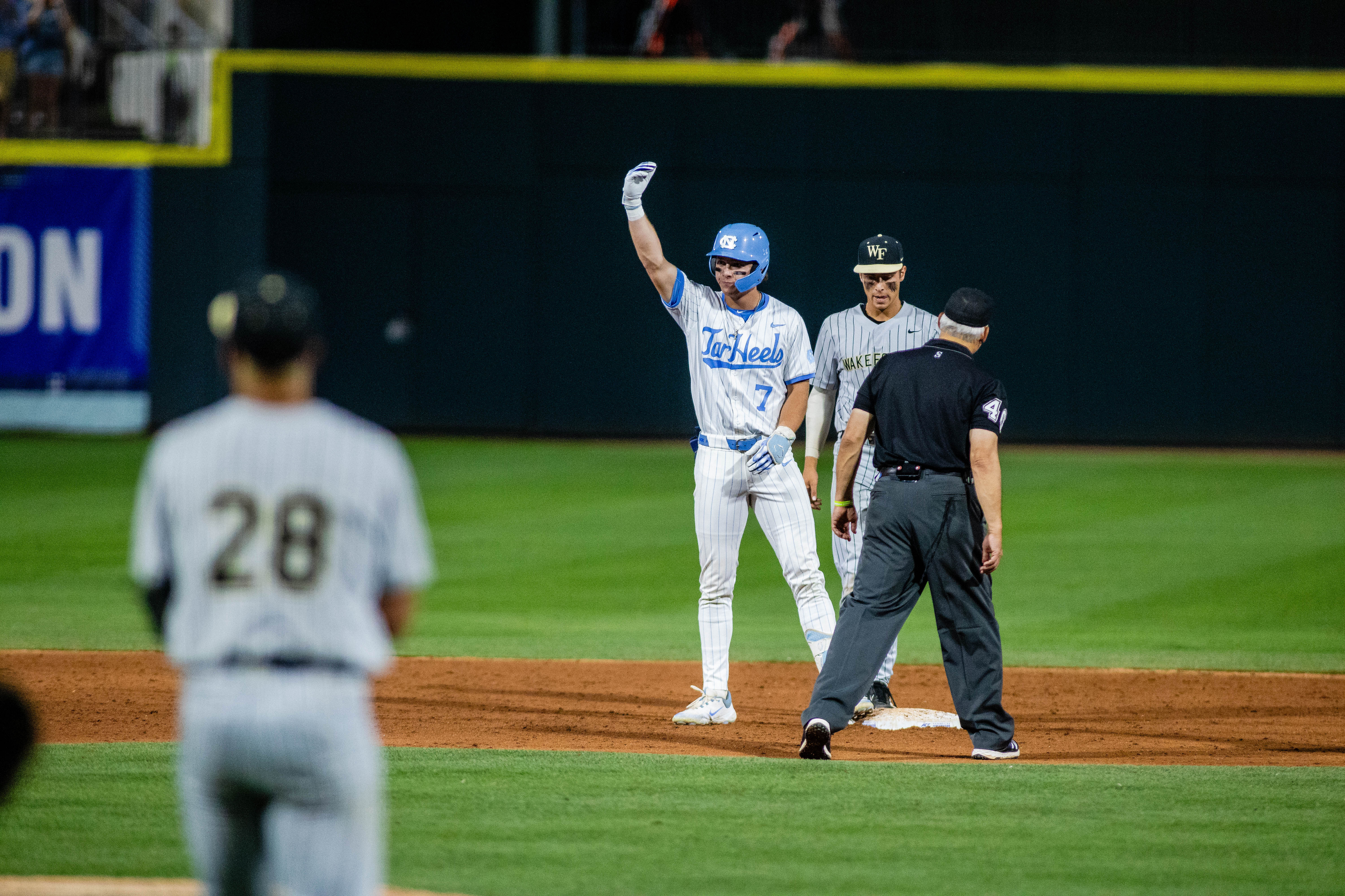 Vance Honeycutt returns to North Carolina in the regional tournament after being sidelined for back spasms.