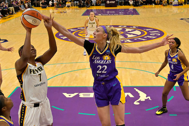 WNBA: Indiana Fever at Los Angeles Sparks