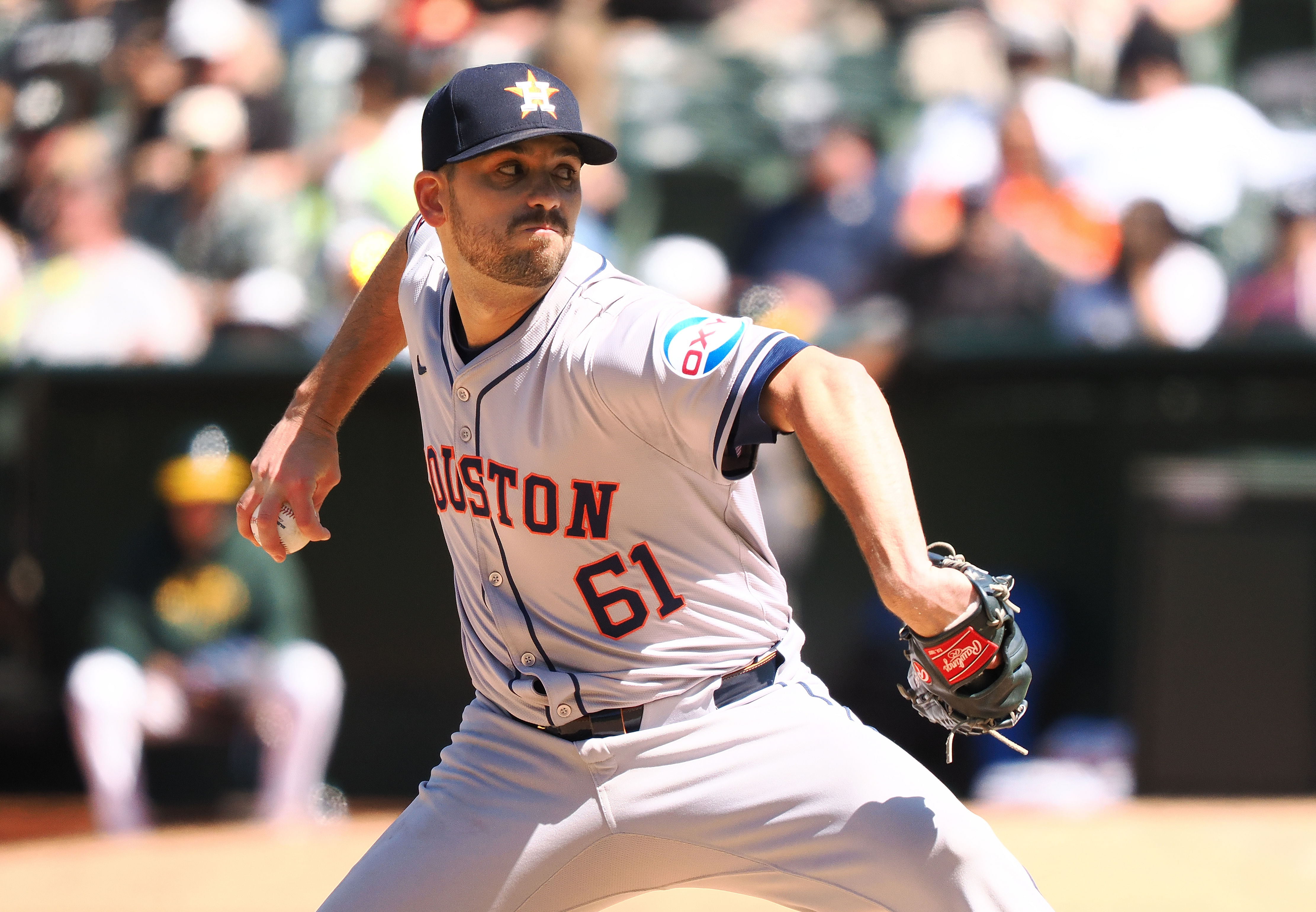 MLB: Houston Astros at Oakland Athletics