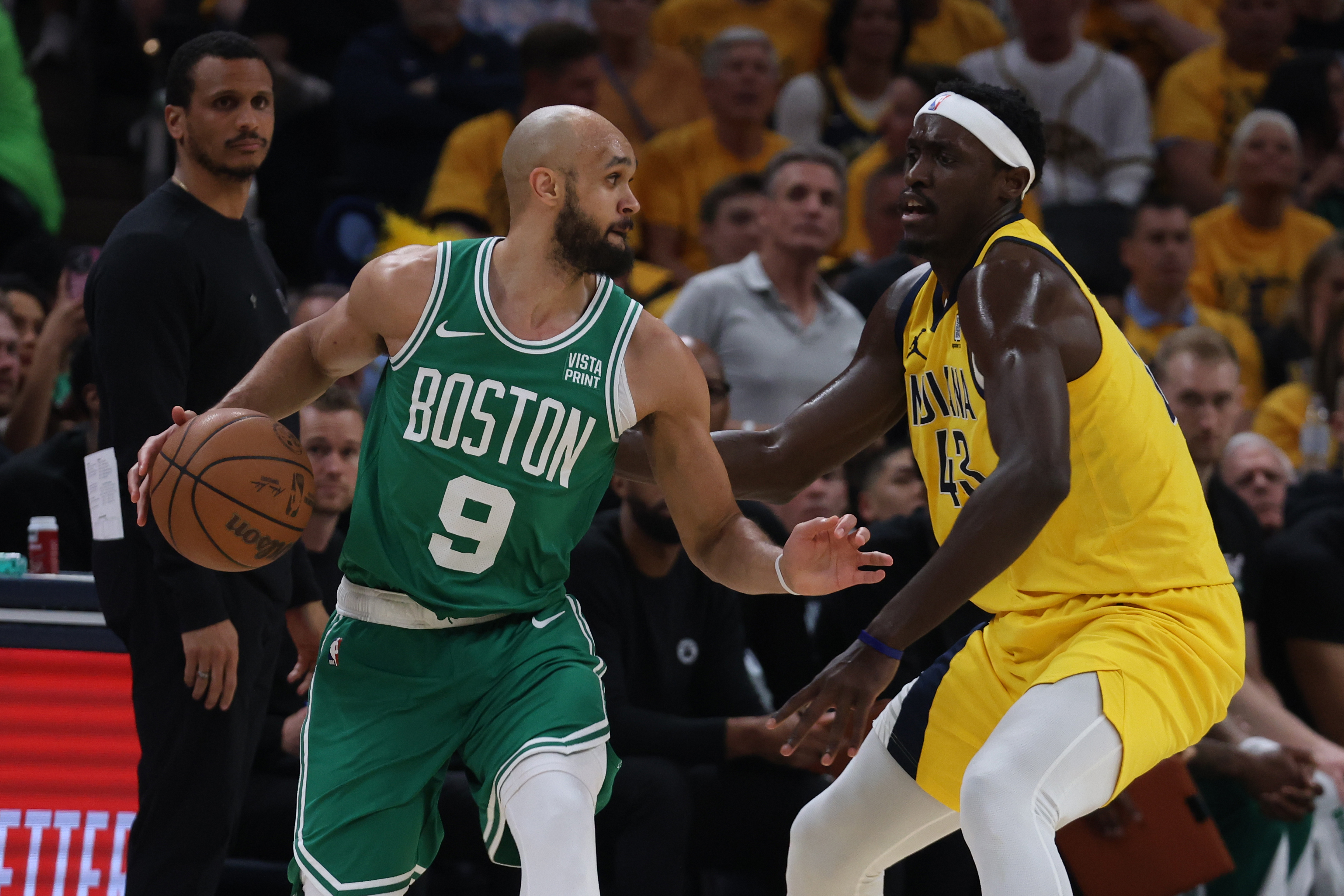 NBA: Playoffs-Boston Celtics at Indiana Pacers