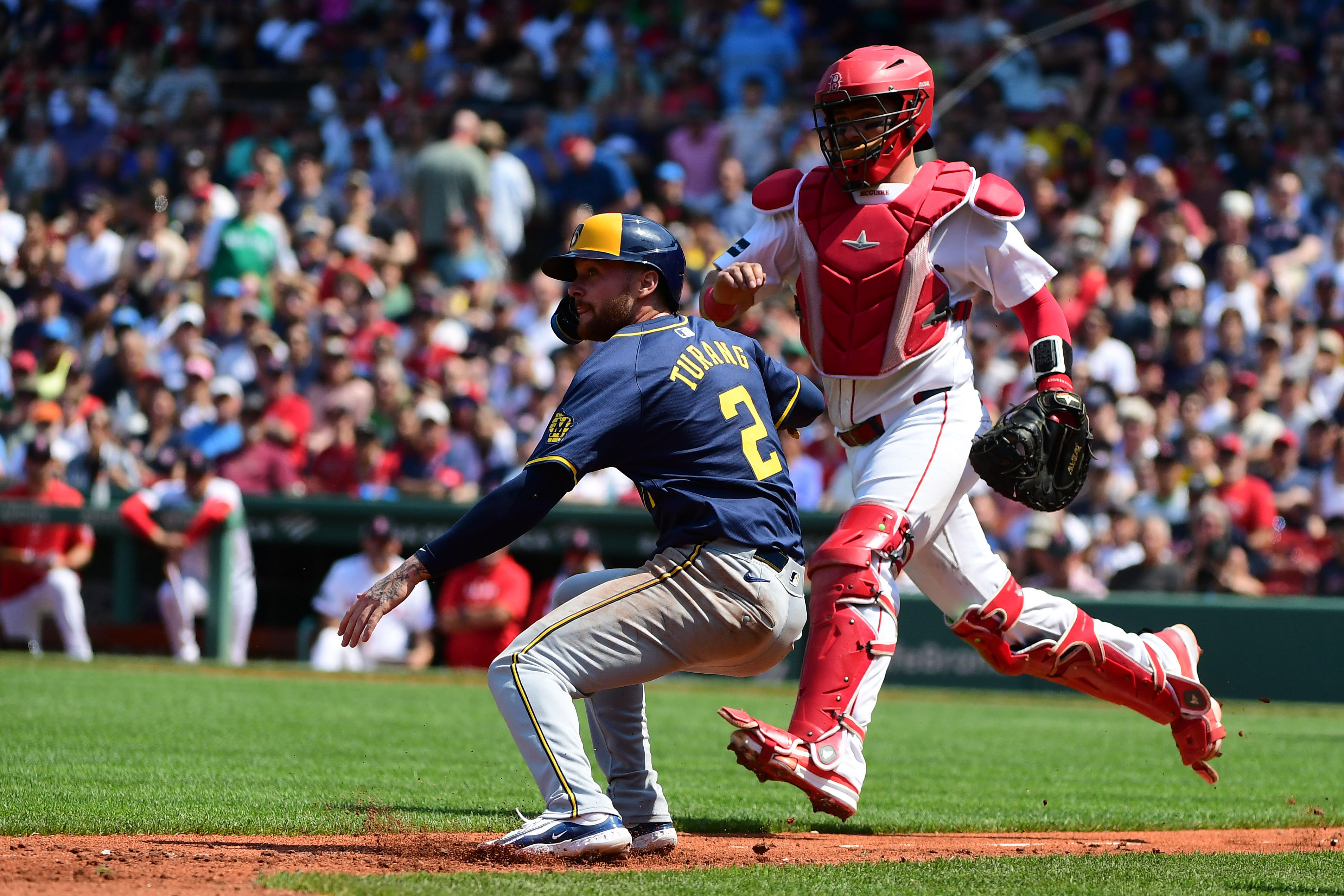 MLB: Milwaukee Brewers at Boston Red Sox