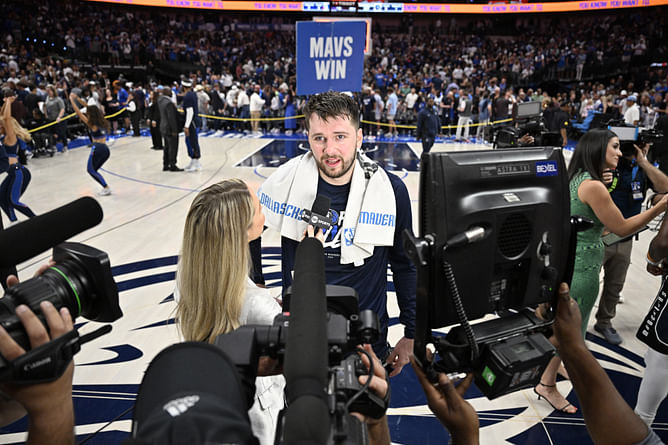 "Just one more, we need one more, nothing is done.": Luka Doncic stresses what he told Kyrie Irving after taking 3-0 lead over Minnesota Timberwolves
