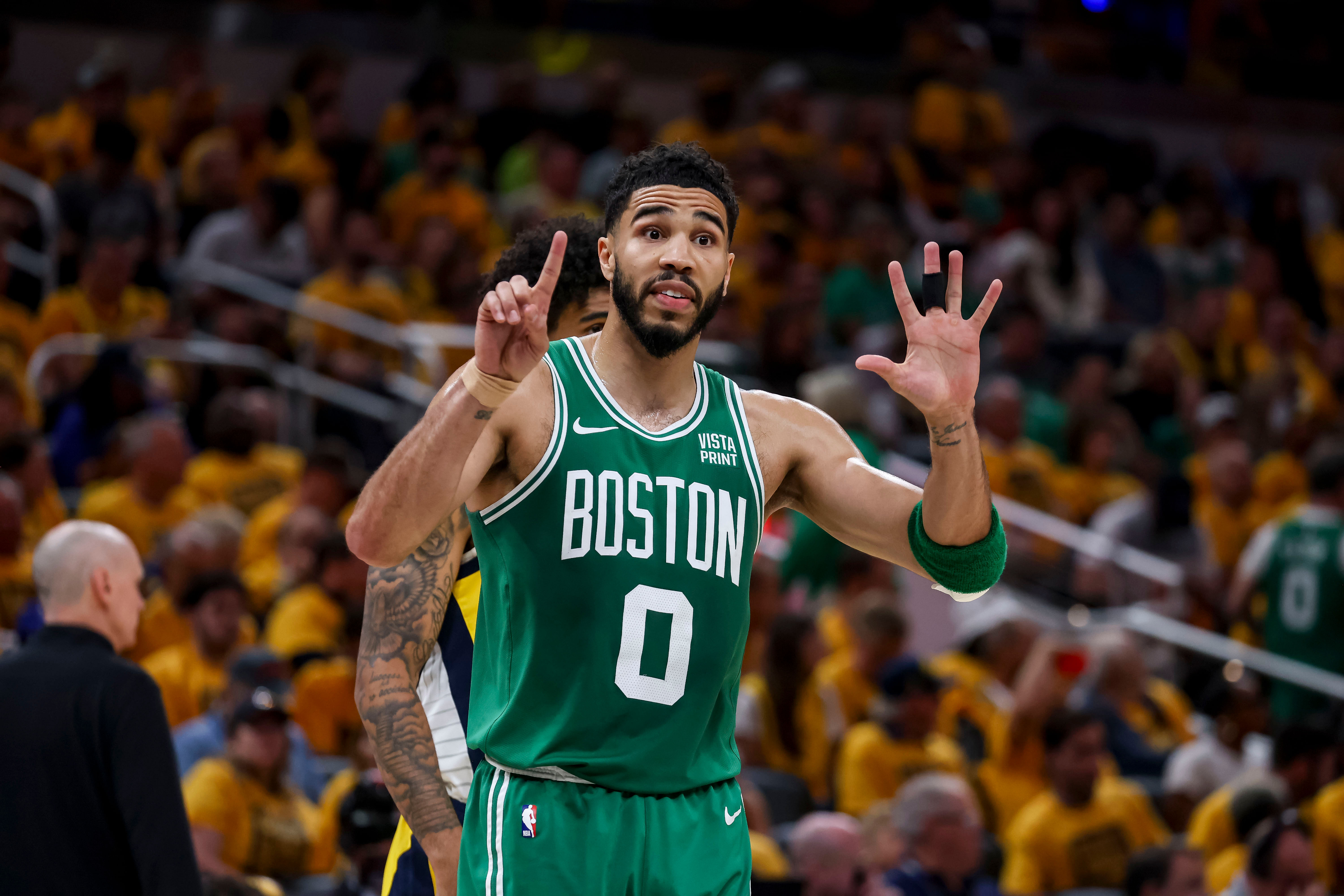 NBA: Playoffs-Boston Celtics at Indiana Pacers