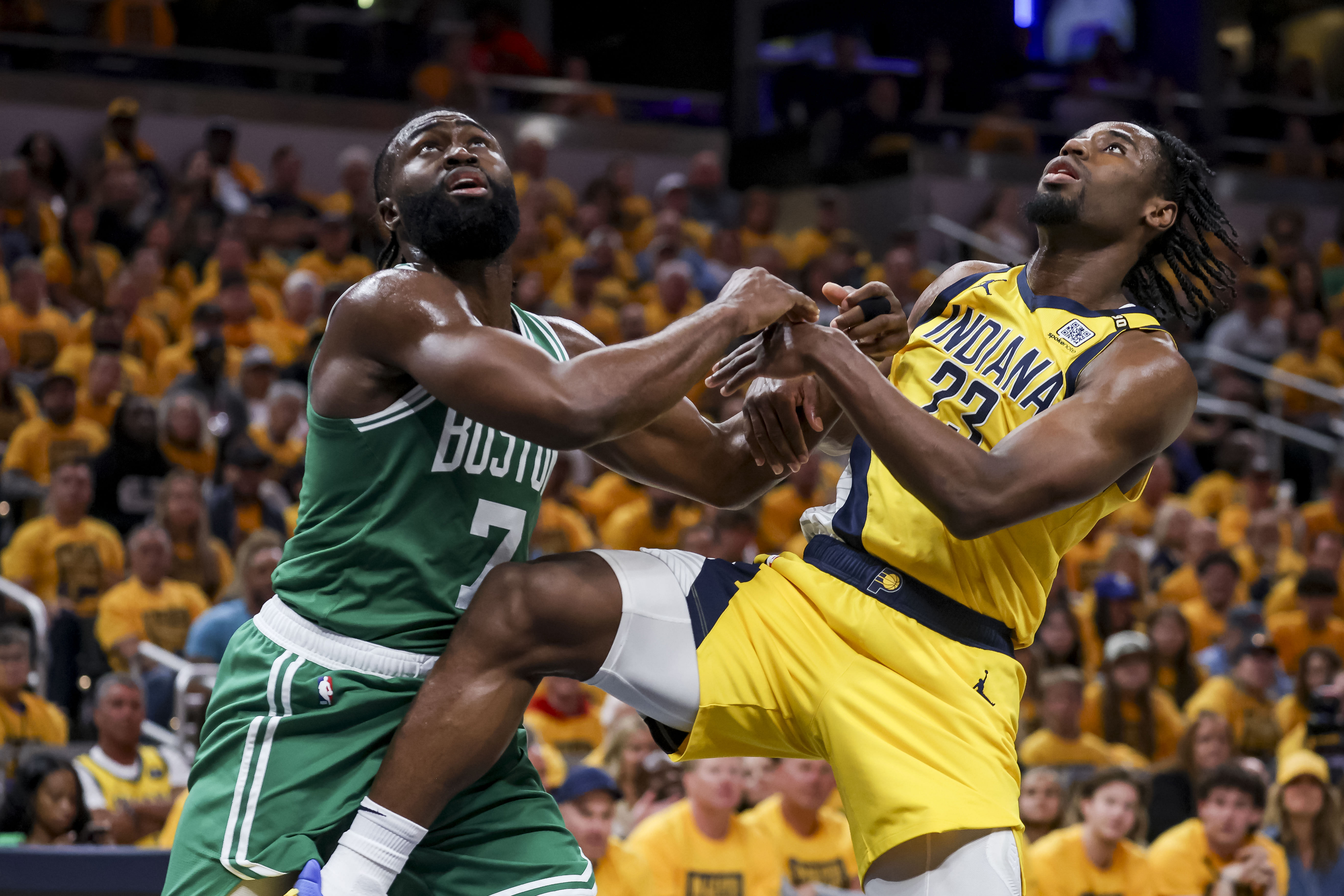 NBA: Playoffs-Boston Celtics at Indiana Pacers