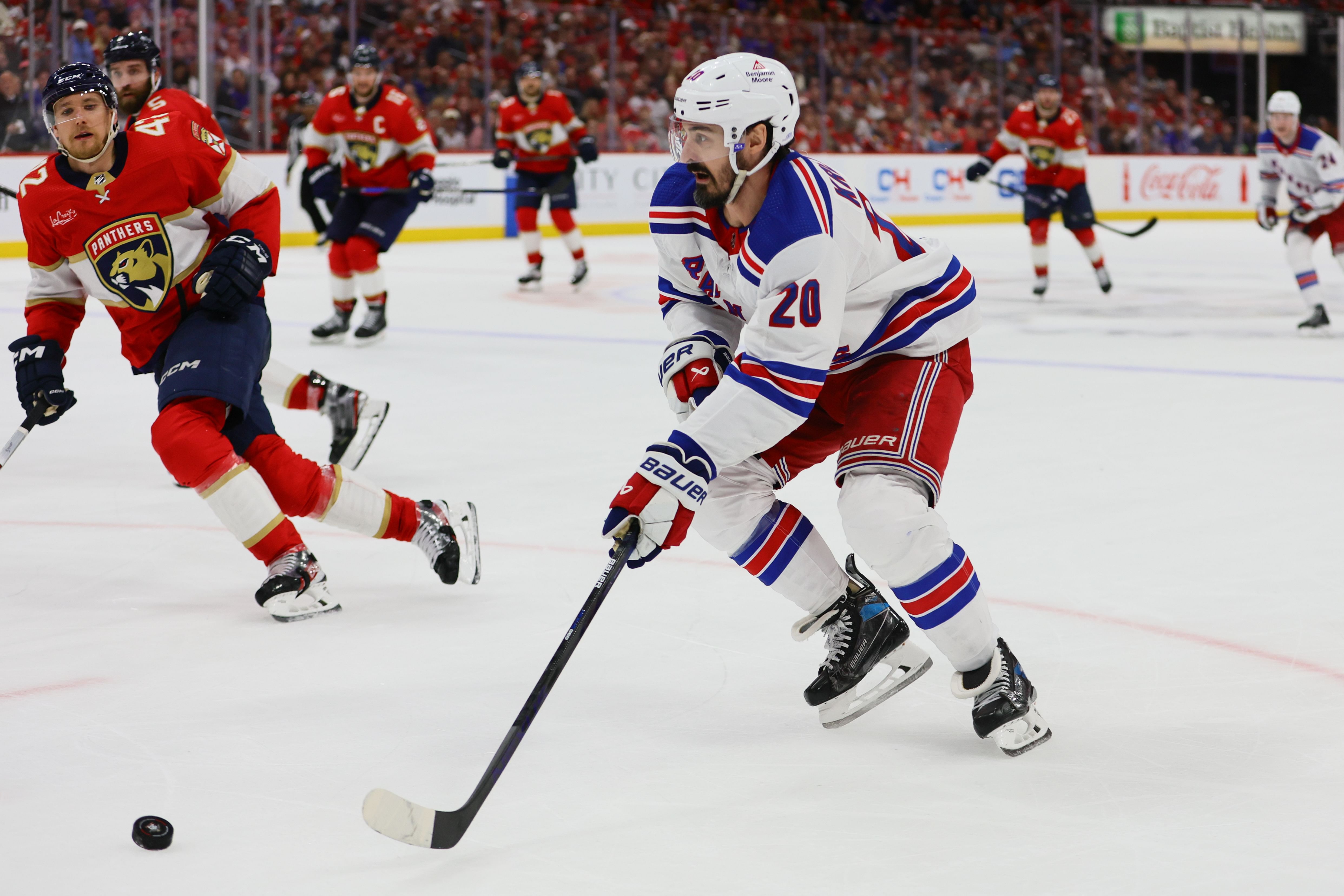 NHL: Stanley Cup Playoffs: New York Rangers at Florida