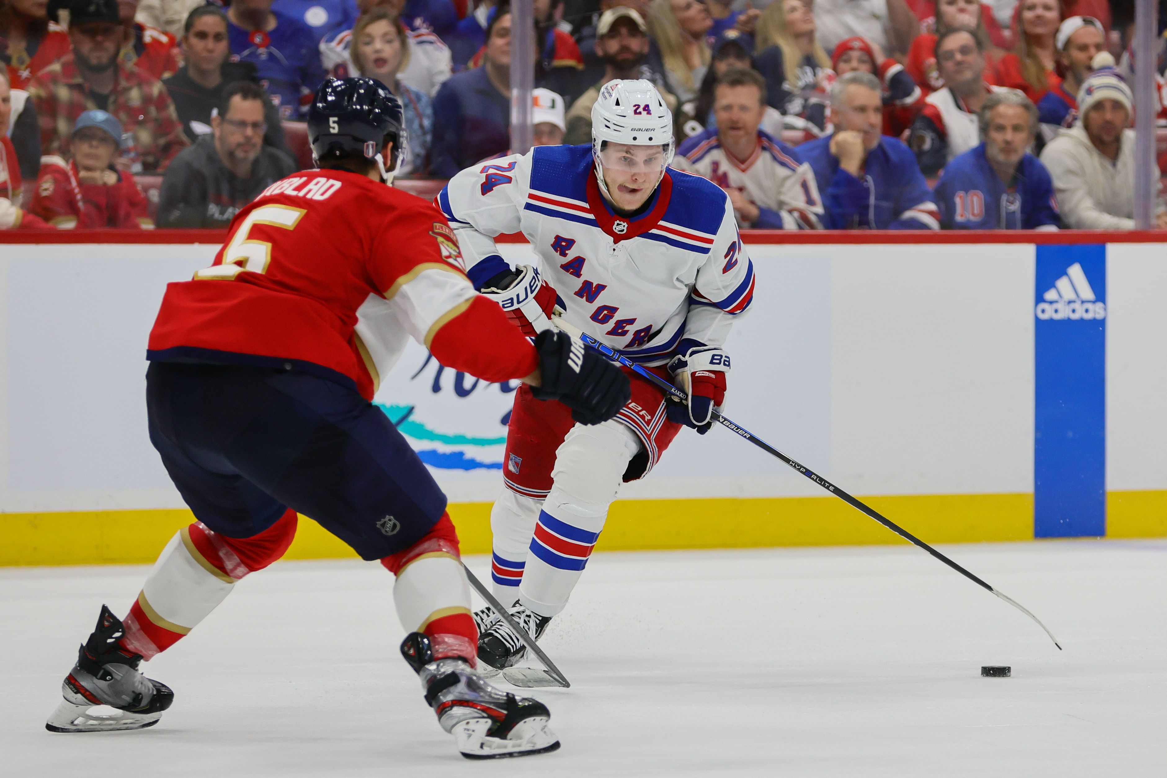 NHL: Stanley Cup Playoffs-New York Rangers at Florida Panthers