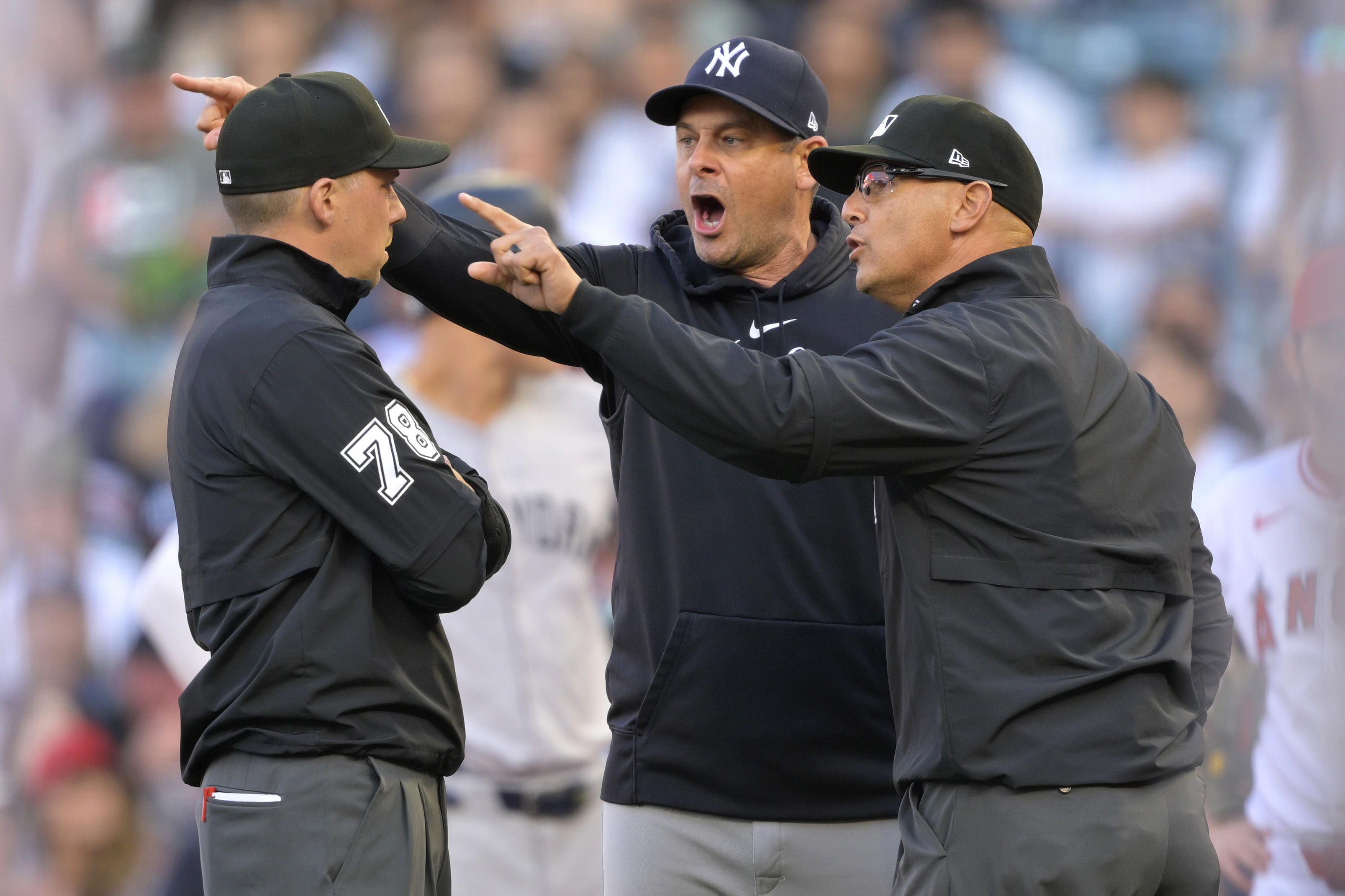 MLB: New York Yankees at Los Angeles Angels