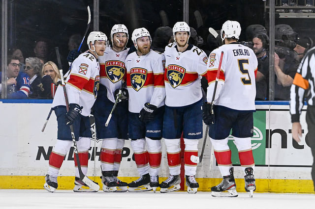 NHL: Stanley Cup Playoffs-Florida Panthers at New York Rangers