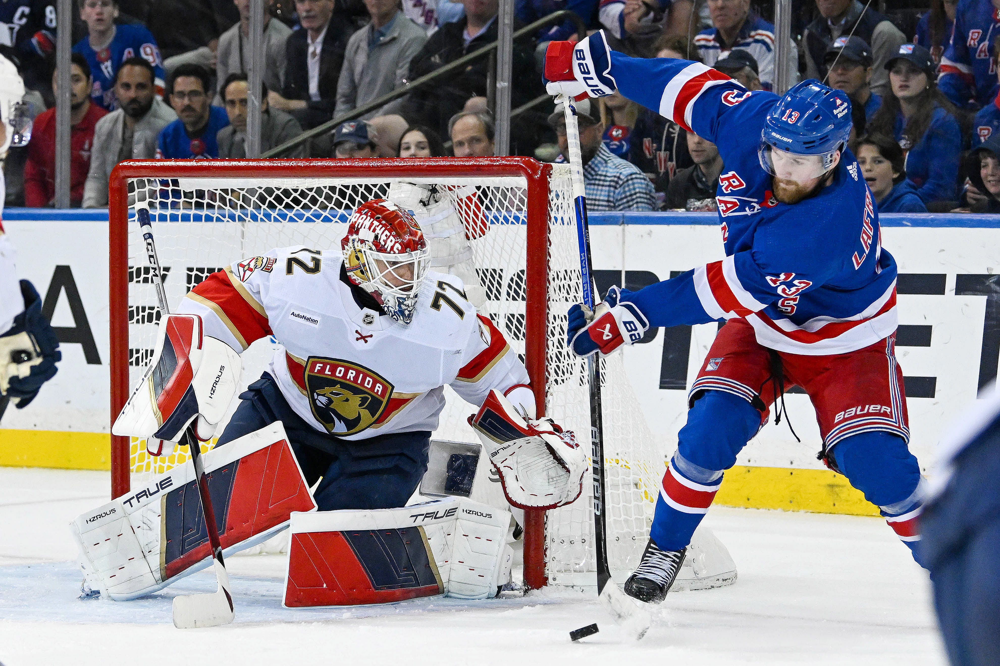 NHL: Stanley Cup Playoffs-Florida Panthers at New York Rangers