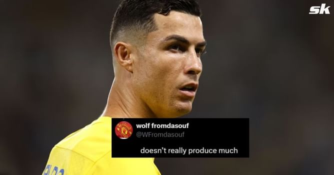 "Doesn't really produce much" "Will be our downfall" - Fans unhappy with Cristiano Ronaldo's Al-Nassr teammate's inclusion in King's Cup final XI