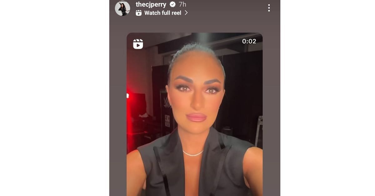 Perry shared Sonya Deville&#039;s clip on her Instagram Story [Image source: star&#039;s Instagram]