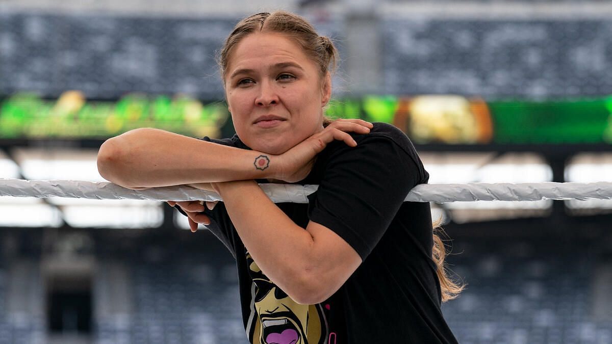Ronda Rousey wrestled more than 100 WWE matches