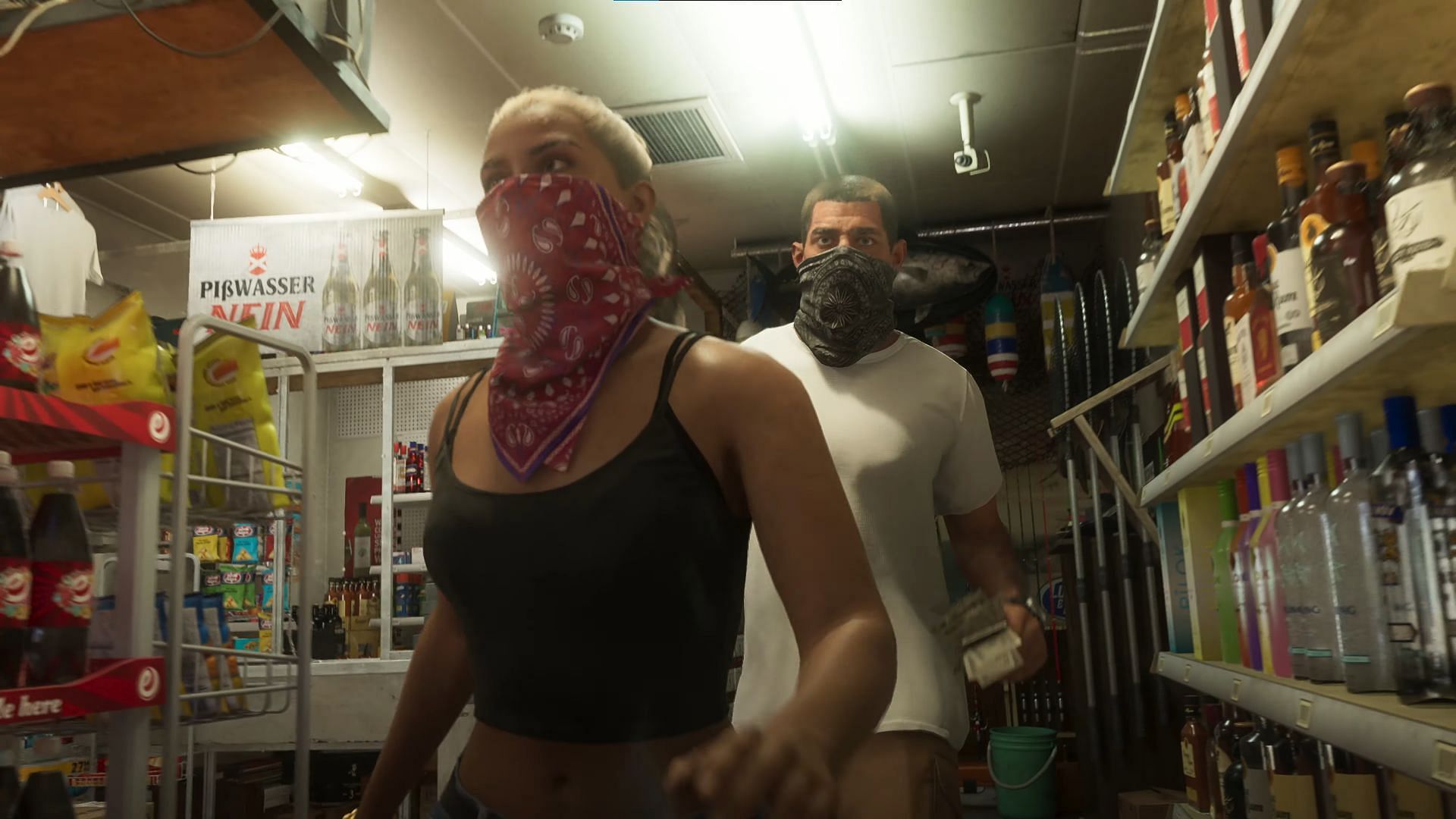 A screenshot from the GTA 6 trailer (Image via Rockstar Games)