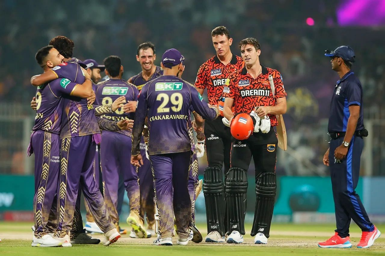 SRH are yet to beat KKR in IPL 2024. [P/C: iplt20.com]