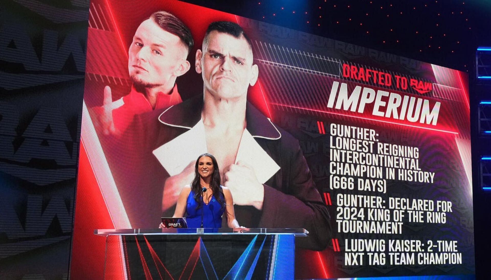 Imperium was the first pick on the second night of the WWE Draft.
