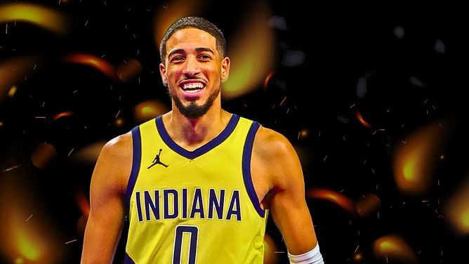 WATCH: Tyrese Haliburton silences TD Garden with clutch circus shot over Jaylen Brown