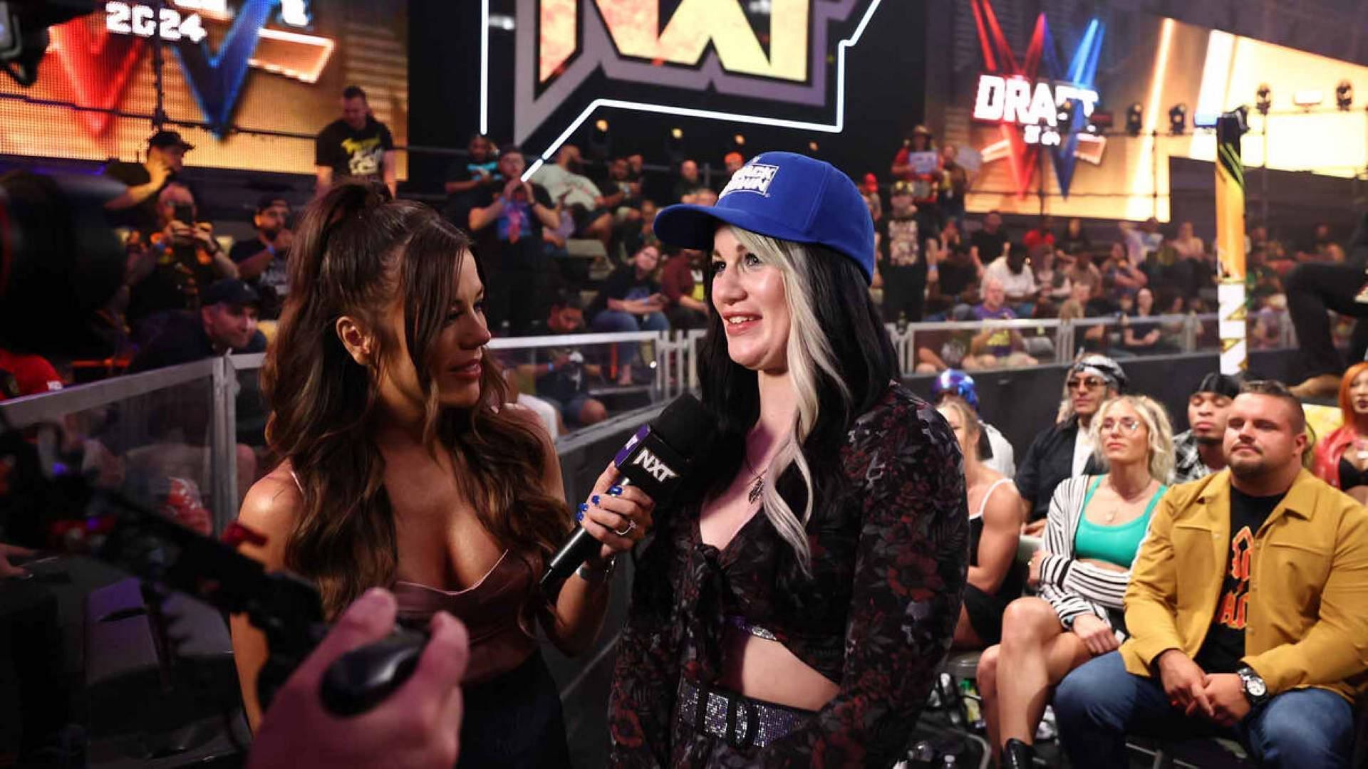 Blair Davenport was the only woman from NXT to be drafted by SmackDown.