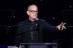Hollywood star Tom Hanks’ old comments on why he supports Aston Villa resurface as he watches Liverpool clash at Villa Park
