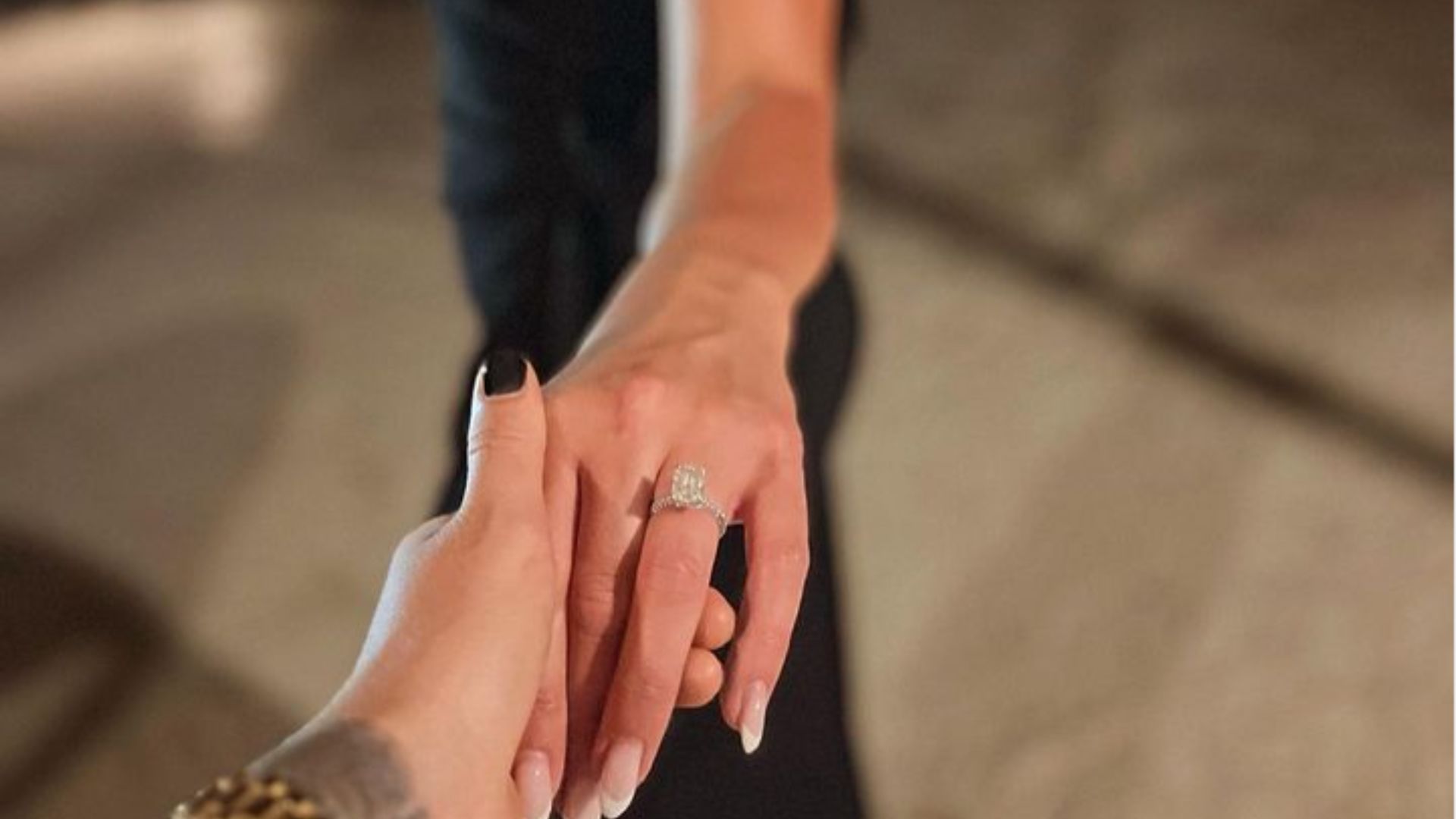 A WWE star commented after getting married recently.