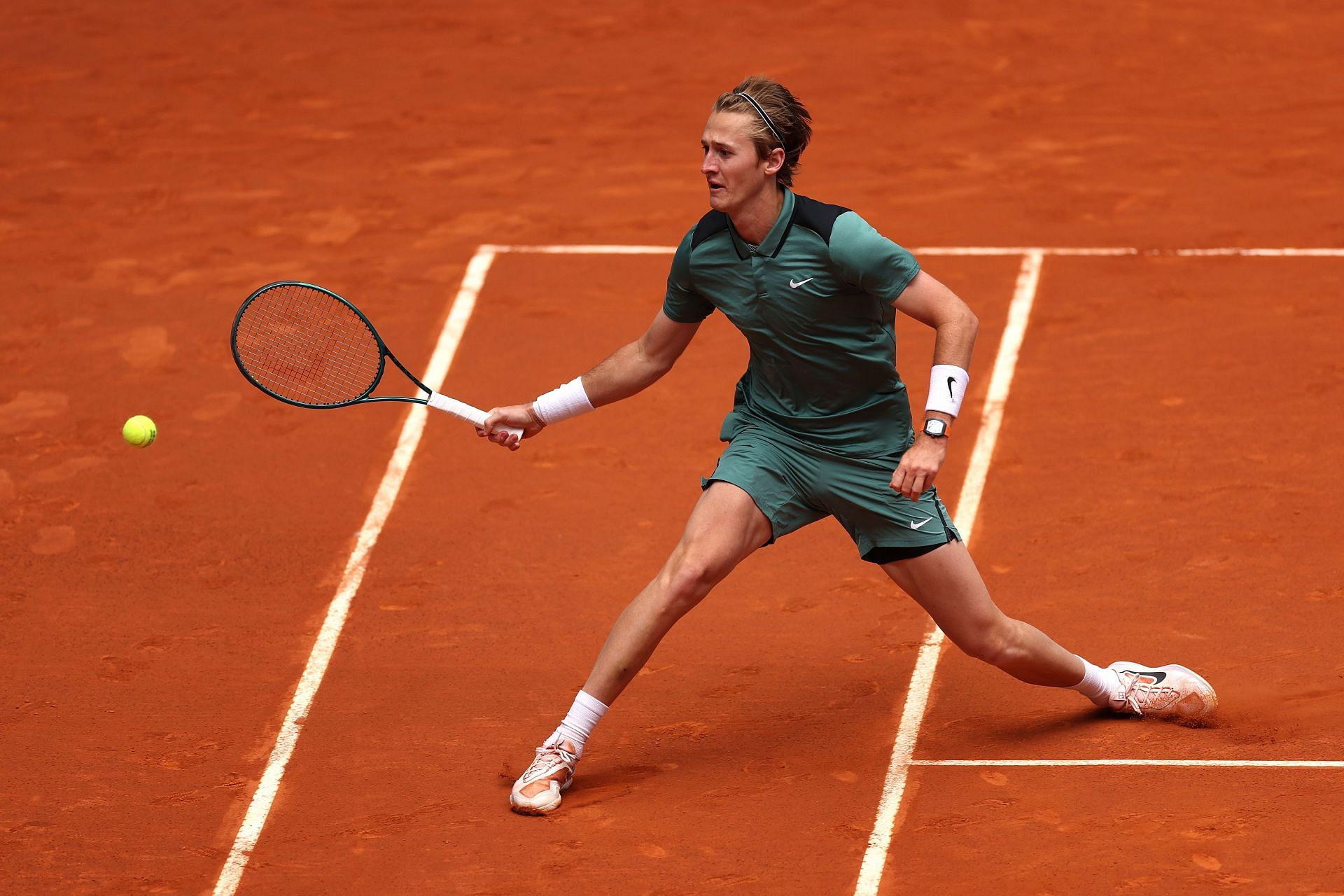 Korda at the Mutua Madrid Open - Day Seven