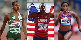 In Pictures: Sha'Carri Richardson, Christian Coleman, Elaine Thompson-Herah and others gear up for highly anticipated clashes at Prefontaine Classic