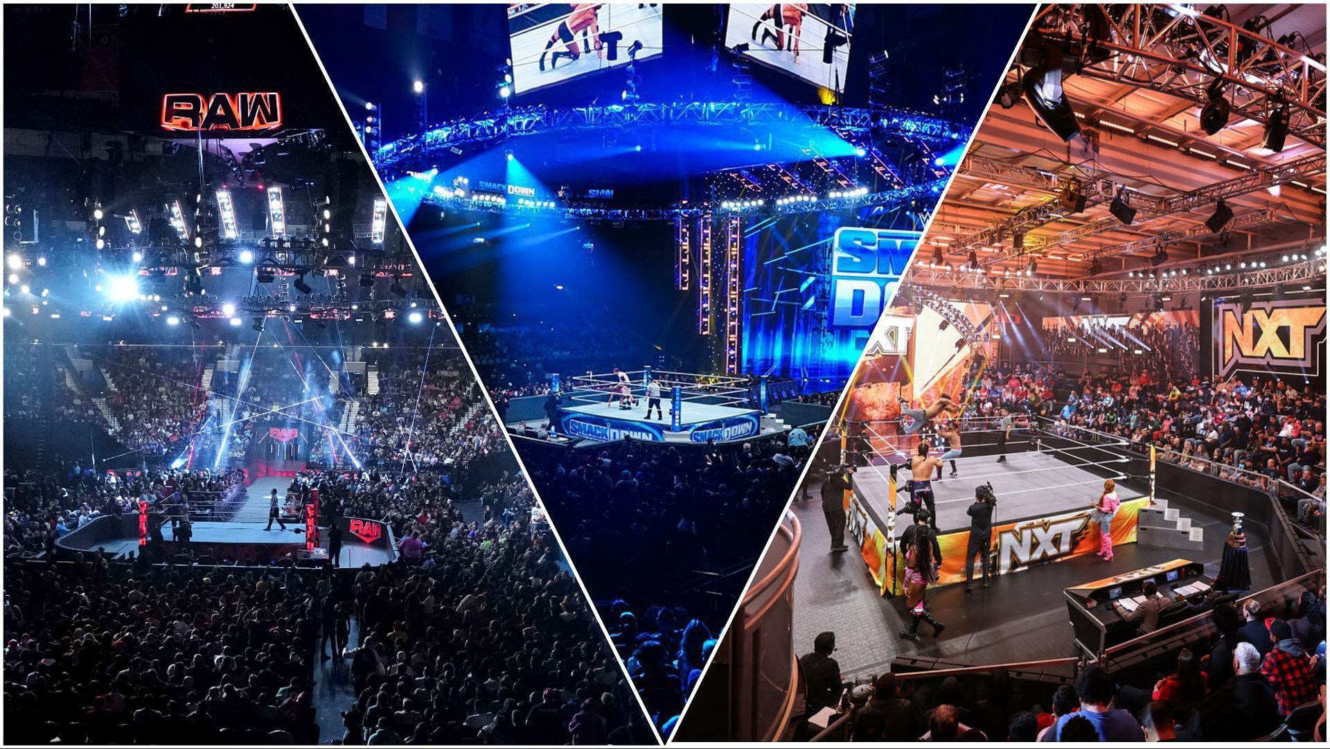 A look at the setups for WWE RAW, SmackDown, and NXT