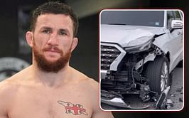 Merab Dvalishvili involved in major car accident in New York, shares video showing aftermath - "Thank God I'm okay"