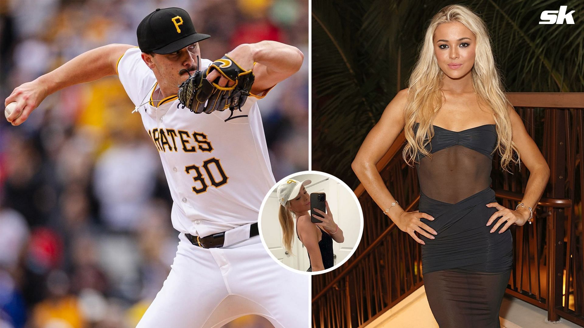 Olivia Dunne ready to support her boyfriend in a fashionable way| Photo: @pittsburghpirates/INSTAGRAM