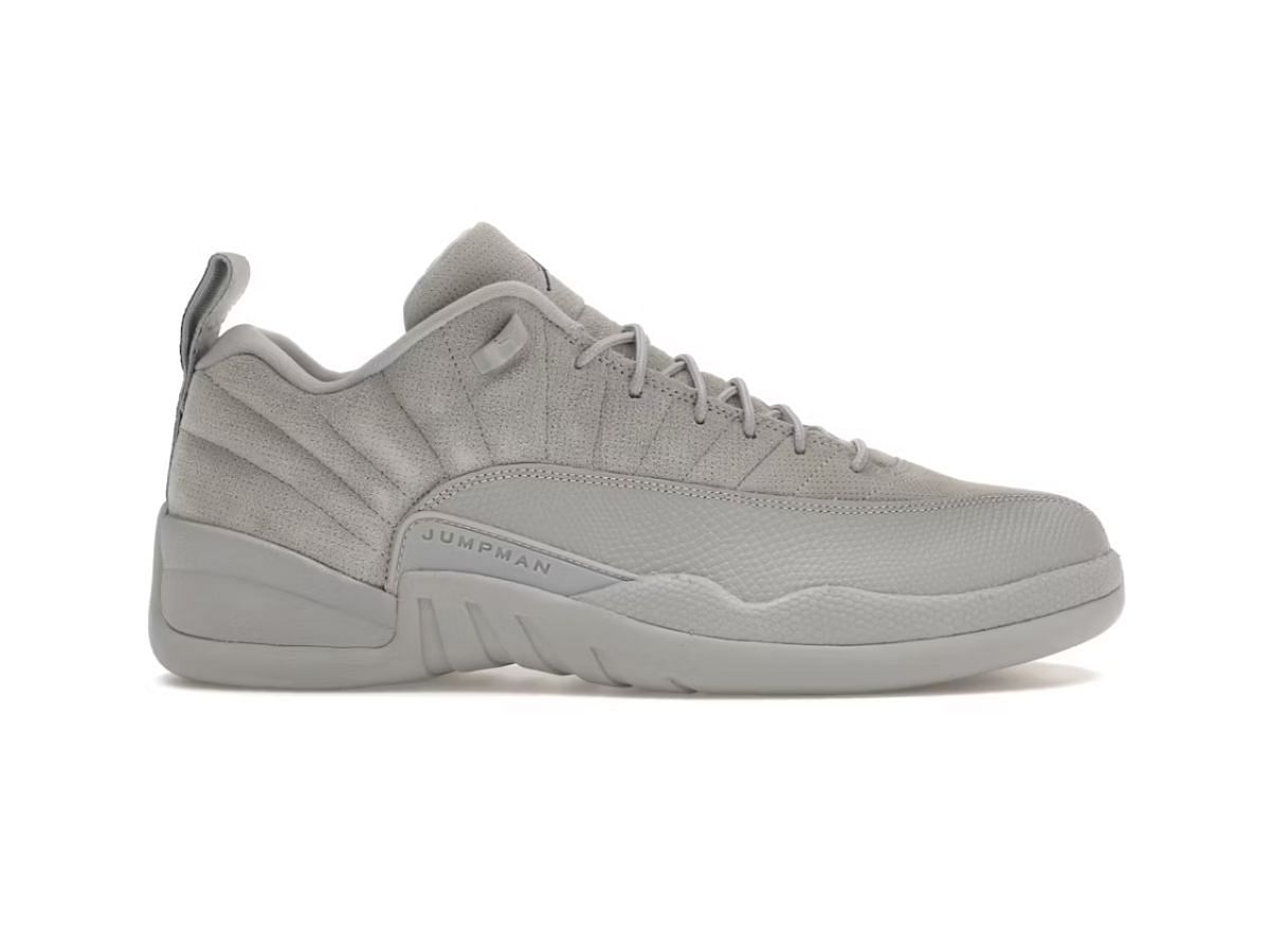 Air Jordan 12 Low &quot;Wolf Grey&#039;&#039; (Image via StockX)