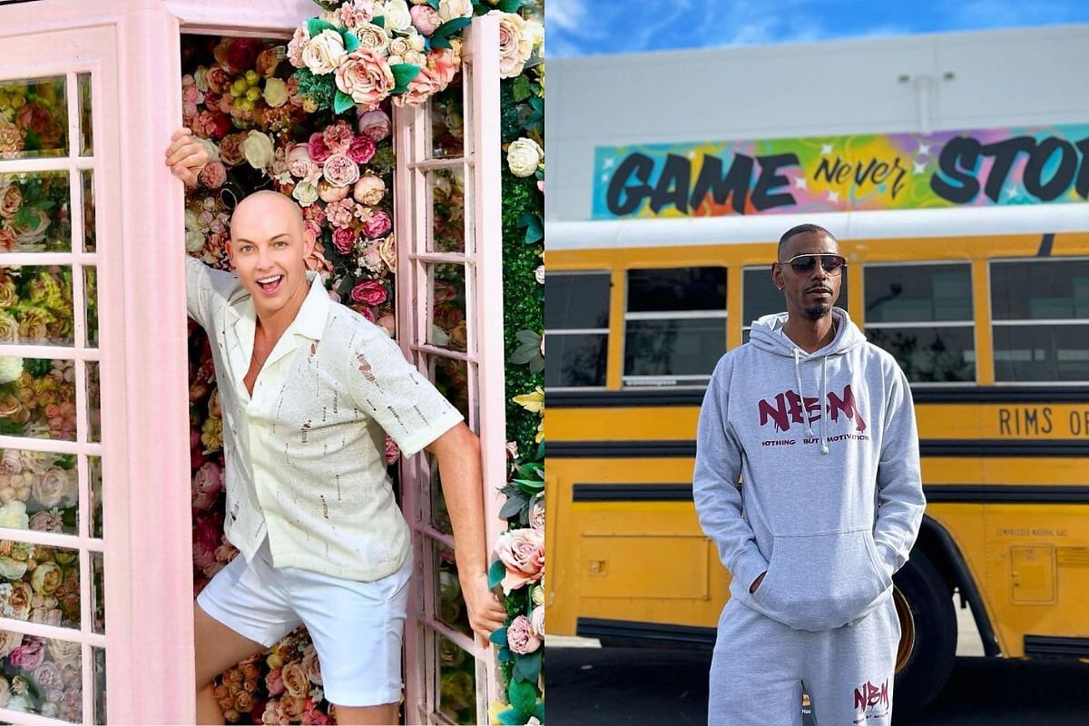 Justin Johnson and Teck Holmes from The GOAT (Images via Instagram/@alyssaedwards_1, @teckholmes)