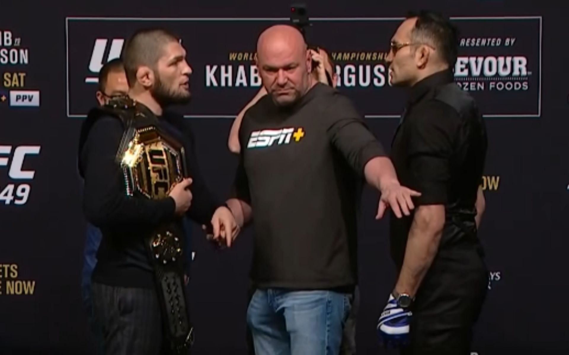 What if Tony Ferguson and Khabib Nurmagomedov had fought? [Image courtesy: UFC - YouTube]