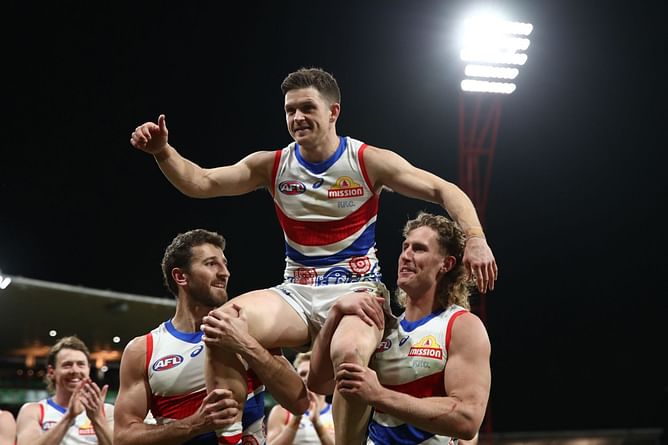 "That influenced the way that we played" - Western Bulldogs see off Western Sydney on Saturday, dedicate victory to recently retired teammate