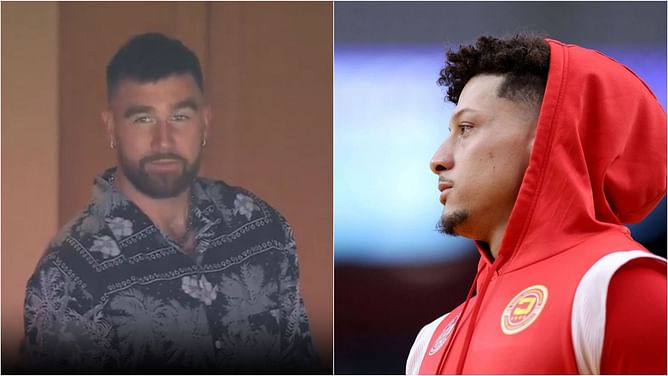 Travis Kelce roasts Patrick Mahomes after Chiefs QB attacks TE for attending Dallas Stars' playoff game: "You’ve never even skated!"